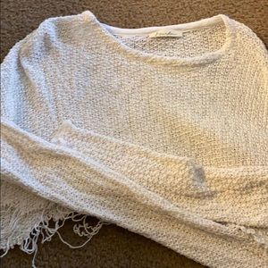 Cute white cropped shirt